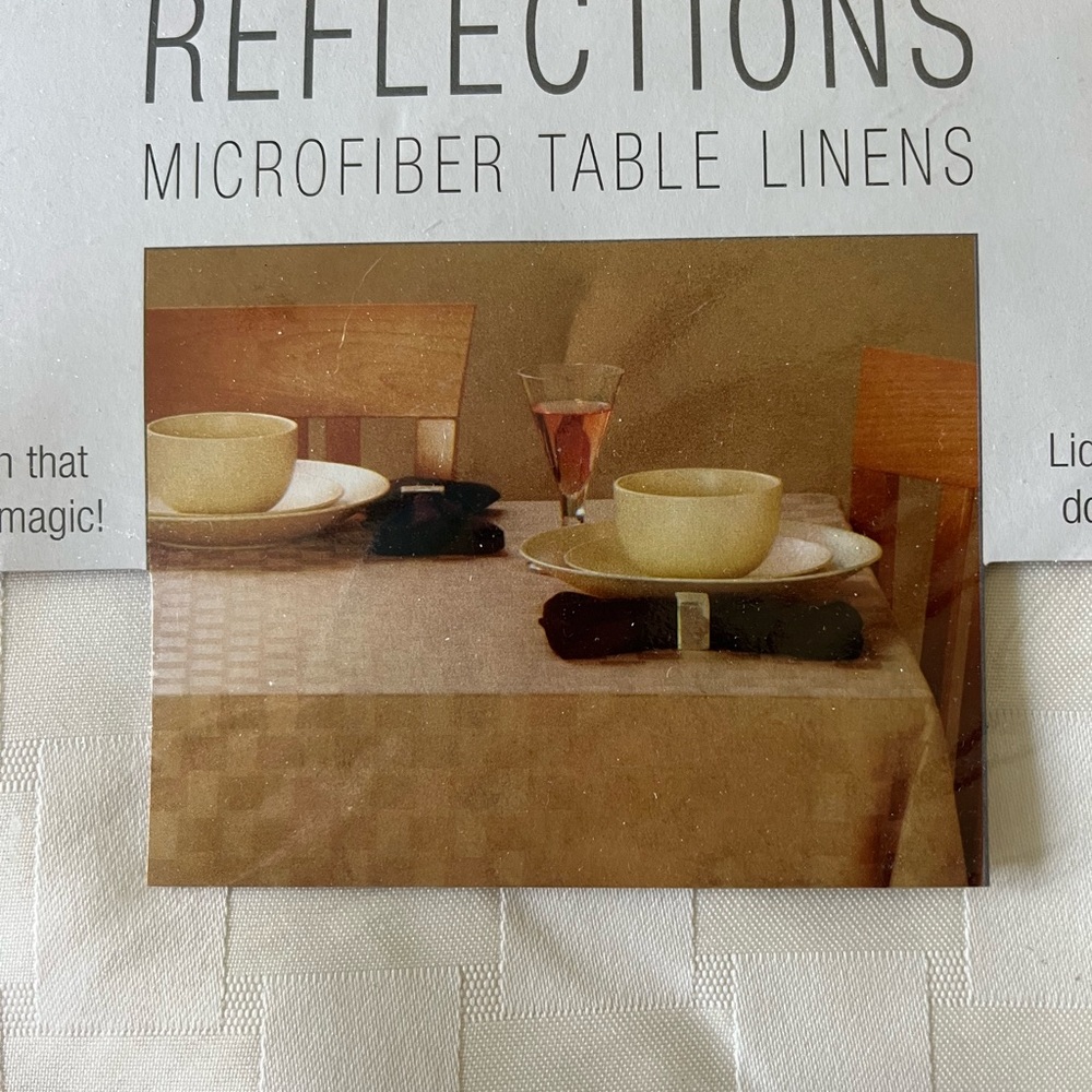 New tablecloth